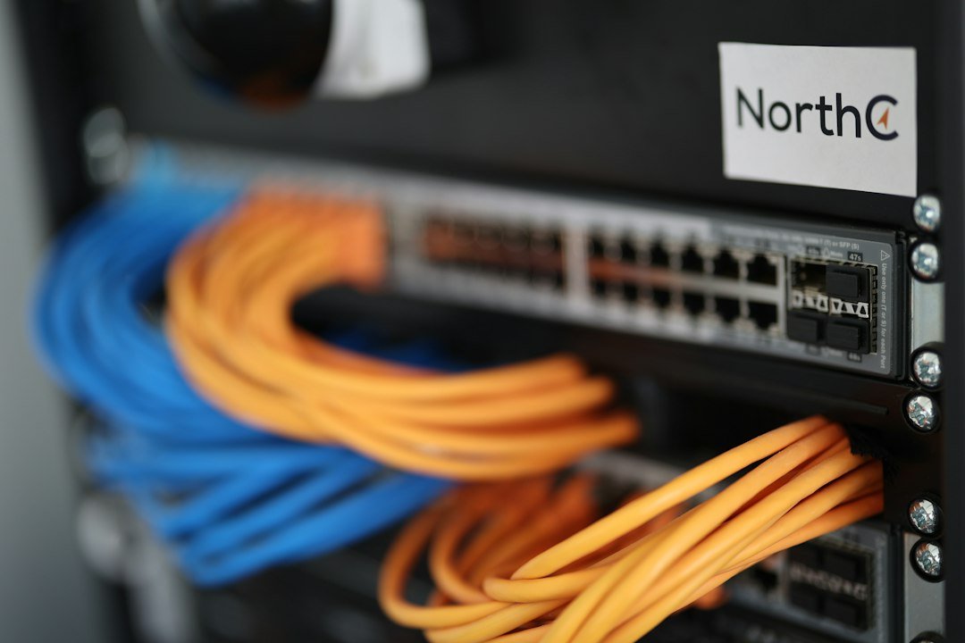 Data and communication line patch panel